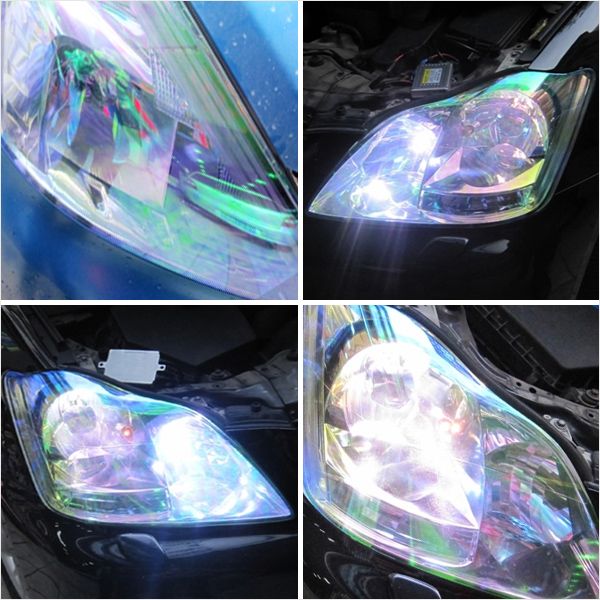 Chameleon Headlight Tint Protective Film Color Change Car Auto Styling